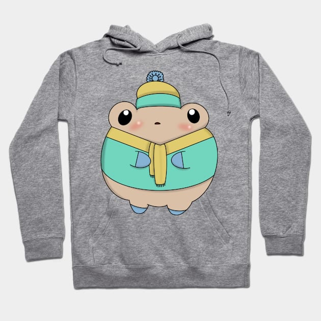 Cold Toad Hoodie by PrincessFroggy Designs